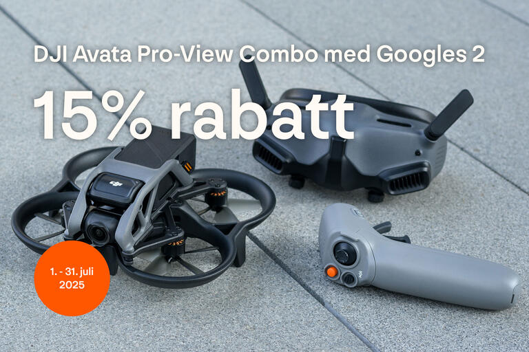 Kampanje på DJI Avata